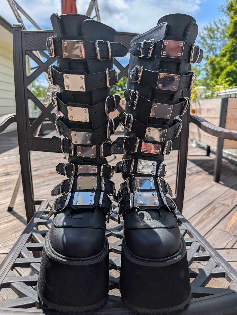 Demonia Damned-318 Boots